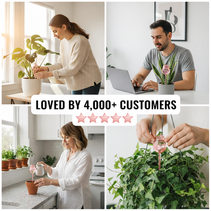 Tiny Blooms™ Tulip Drip (Self-Watering Plant Globes)