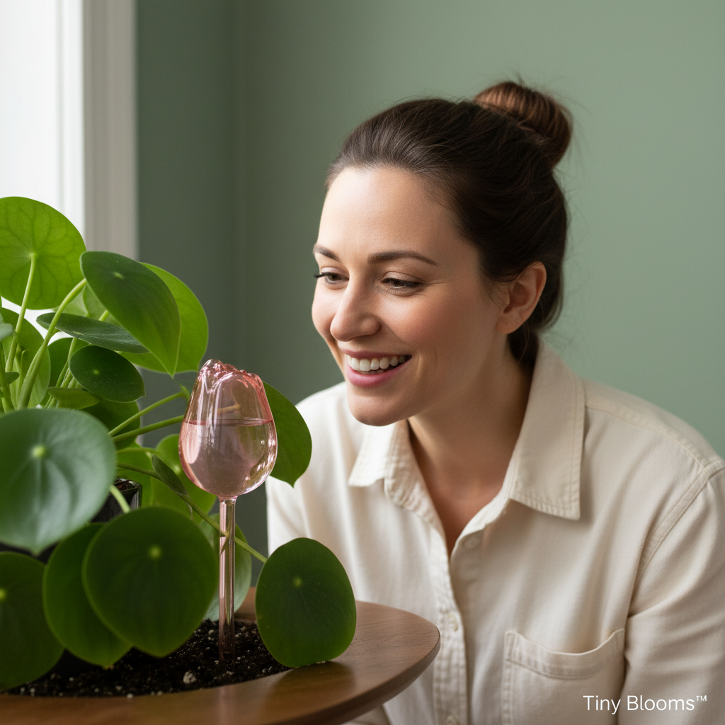 Tiny Blooms™ Tulip Drip (Self-Watering Plant Globes)